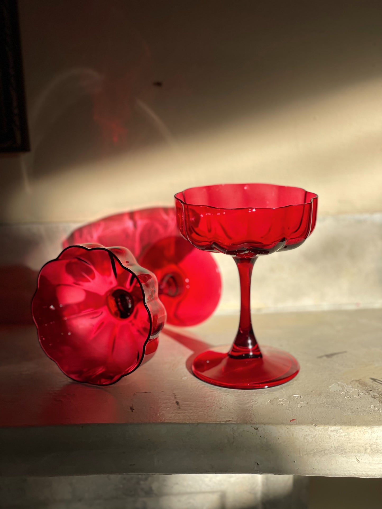 Petal Martini Glass