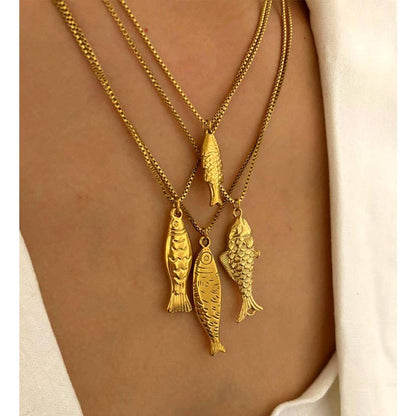Sardine Statement Necklace