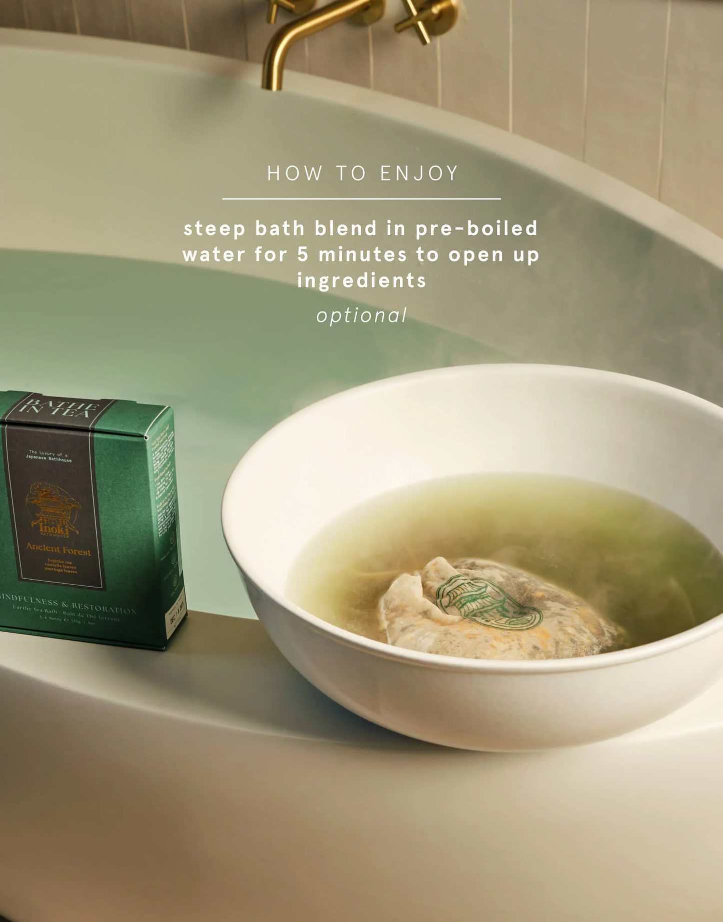 "Mountain Fog" Tea Bath Soak