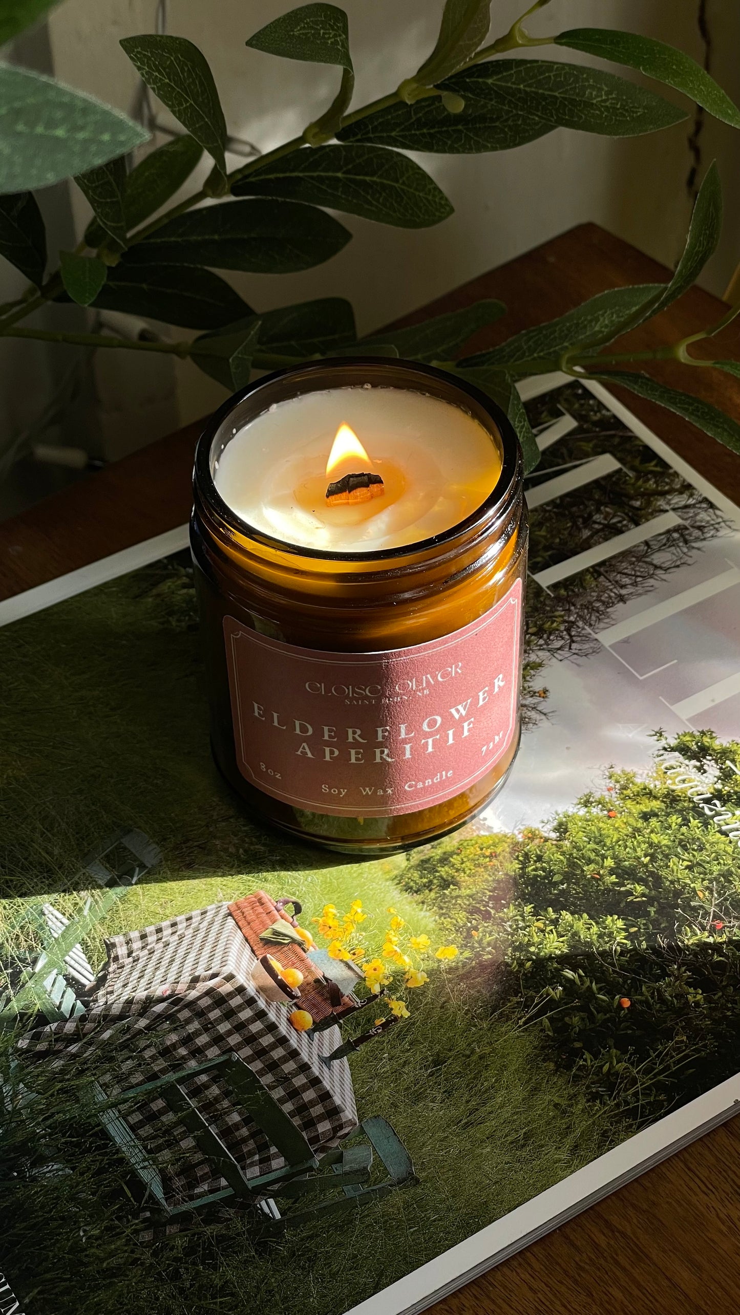 8oz Elderflower Aperitif Scented Candle