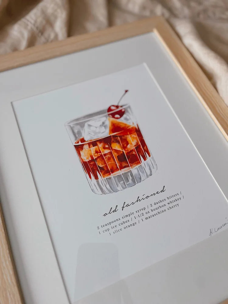 Old Fashioned Art Print (8x10)