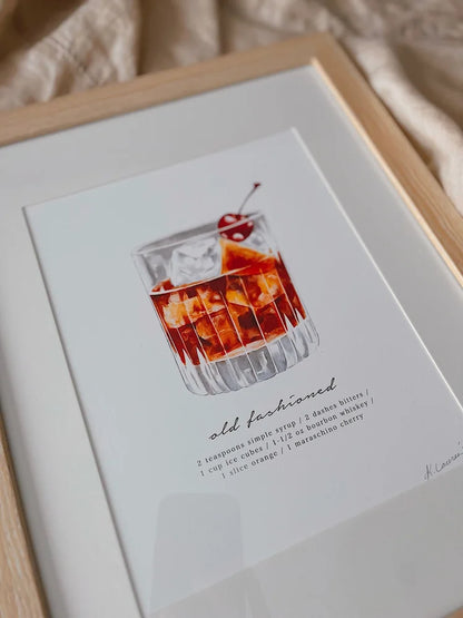 Old Fashioned Art Print (8x10)