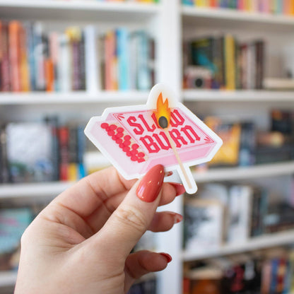 Slow Burn Vinyl Sticker