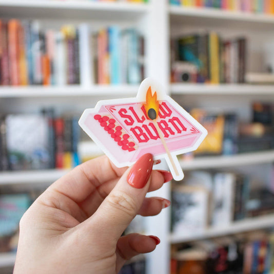 Slow Burn Vinyl Sticker