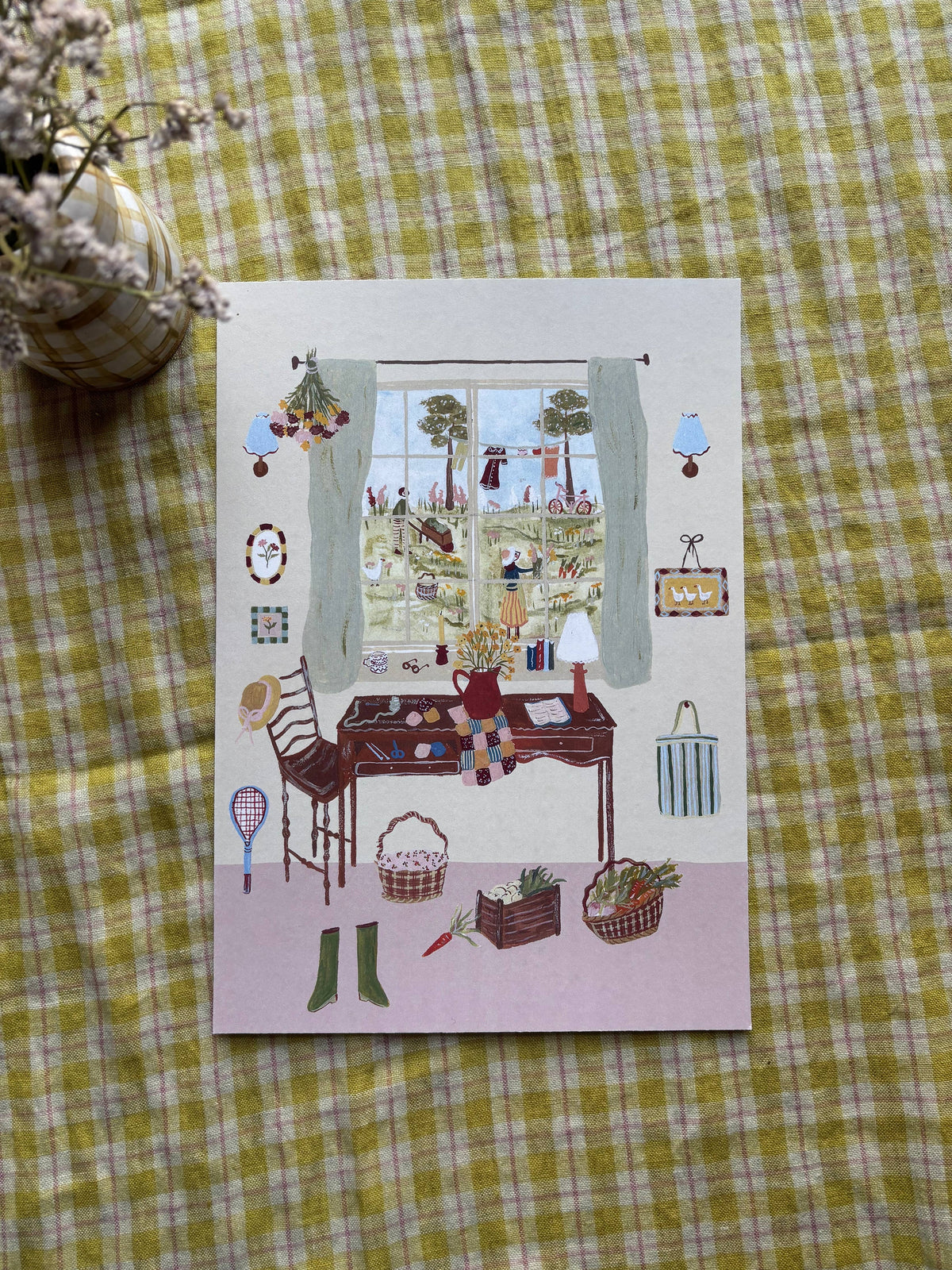 Patchwork Quilt | Art Print