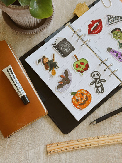 "In The Mood For Dark and Scary" Vinyl Sticker