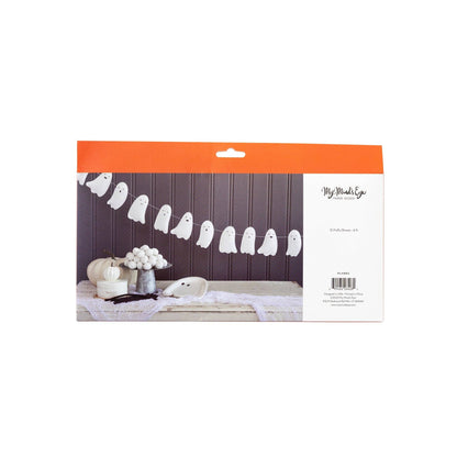 Ghostie Puffy Felt Banner