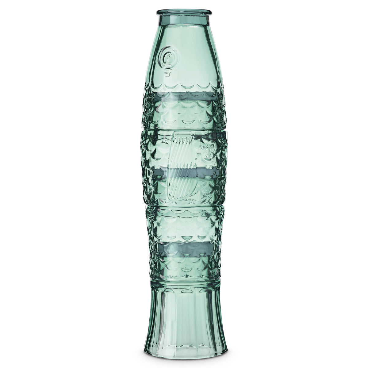 Fish Stacking Drinking Glass | Green