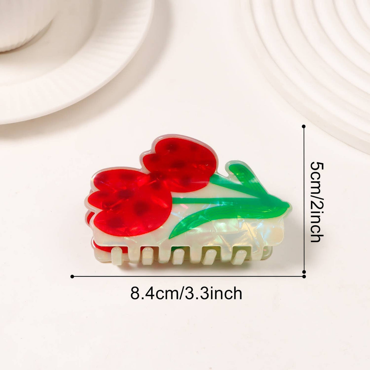 Tulip Hair Claw Clip