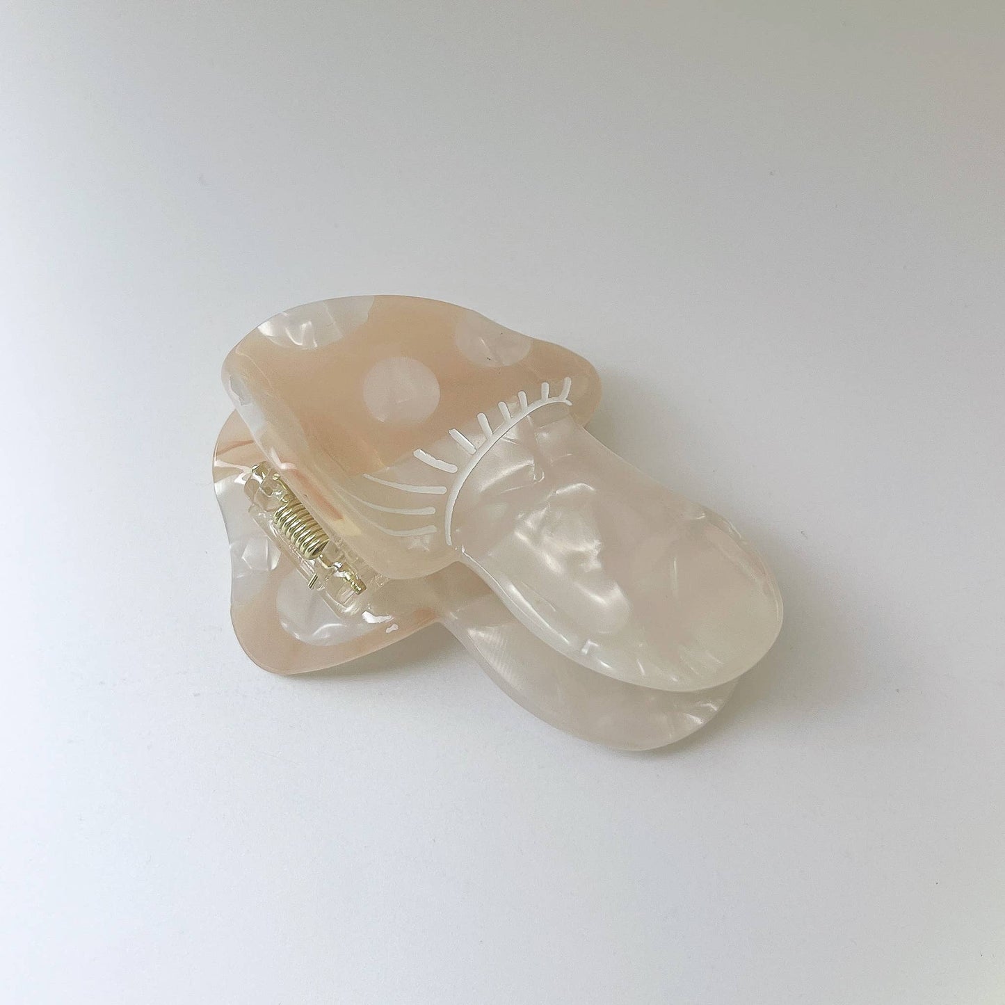 Woodland Mushroom Claw Clip - Large