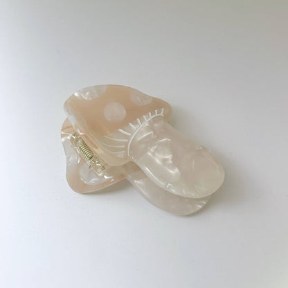 Woodland Mushroom Claw Clip - Large