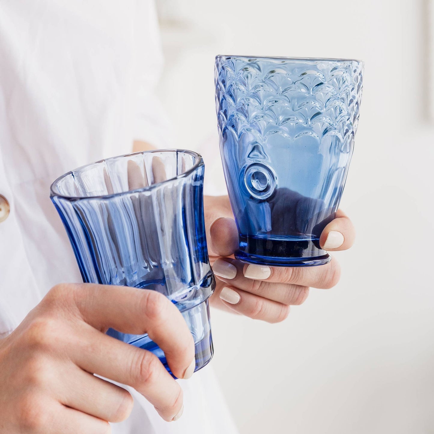 Fish Stacking Drinking Glass - Set of 4