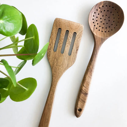 Natural Acacia Wood Kitchen Utensils
