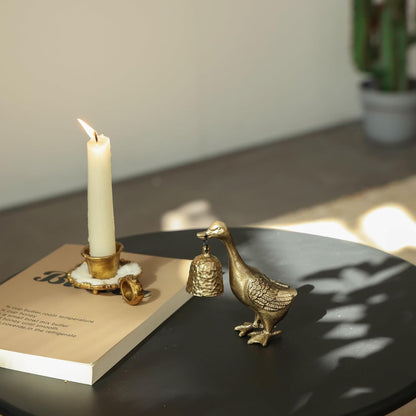 Duck Candle Snuffer Brass