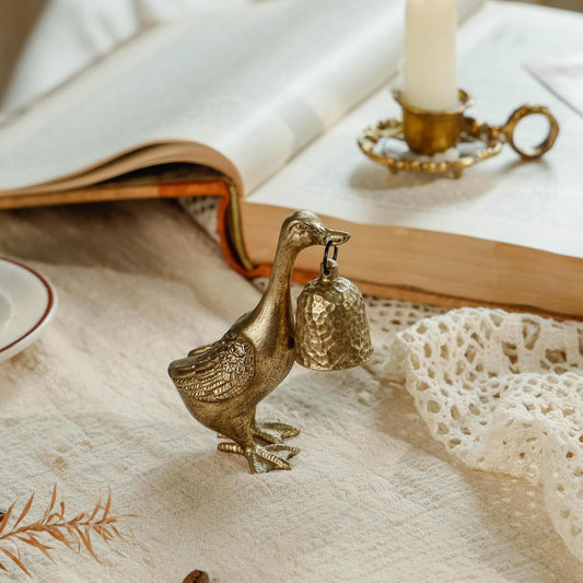 Duck Candle Snuffer Brass