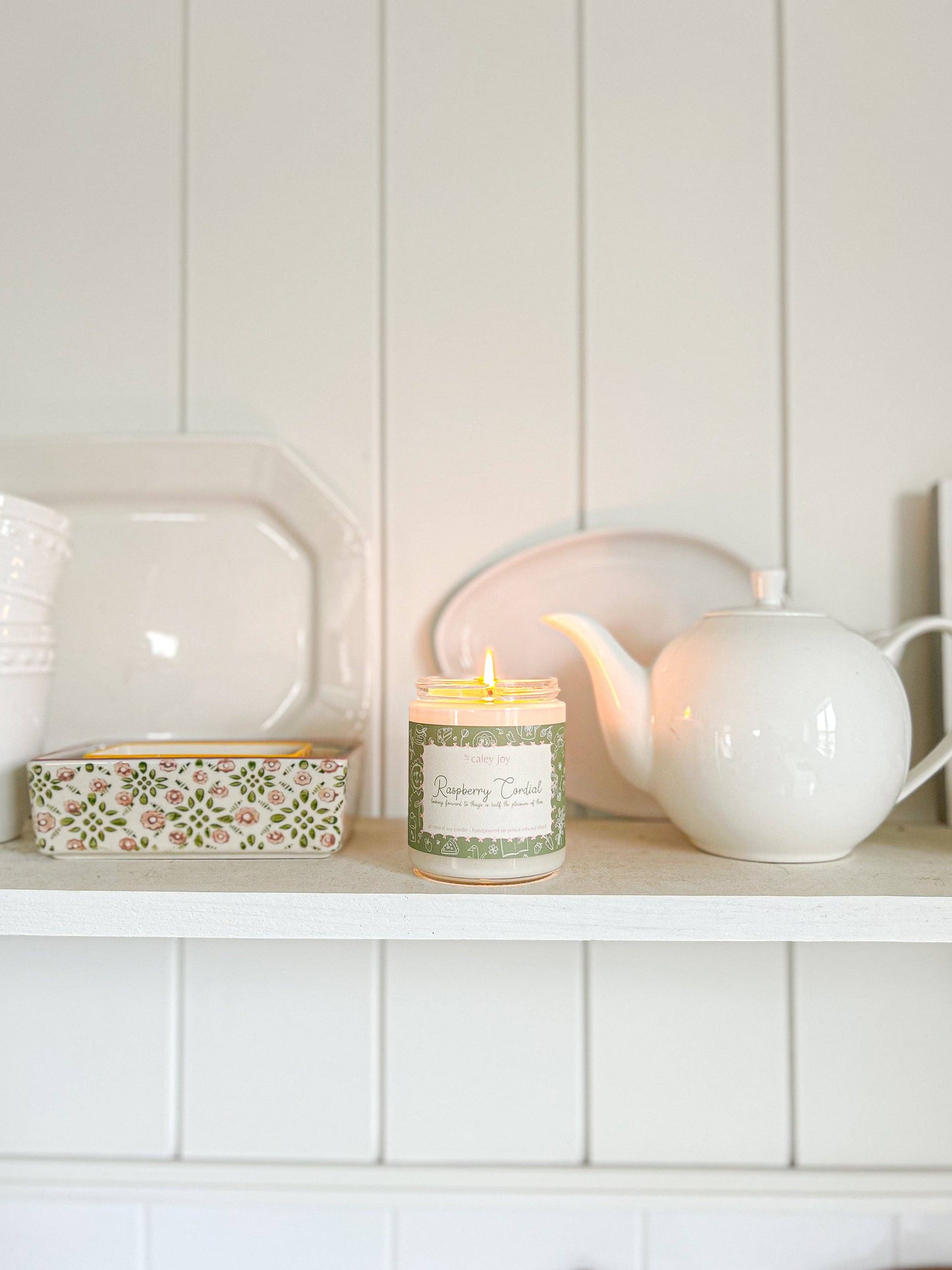 Raspberry Cordial - Soy Candle