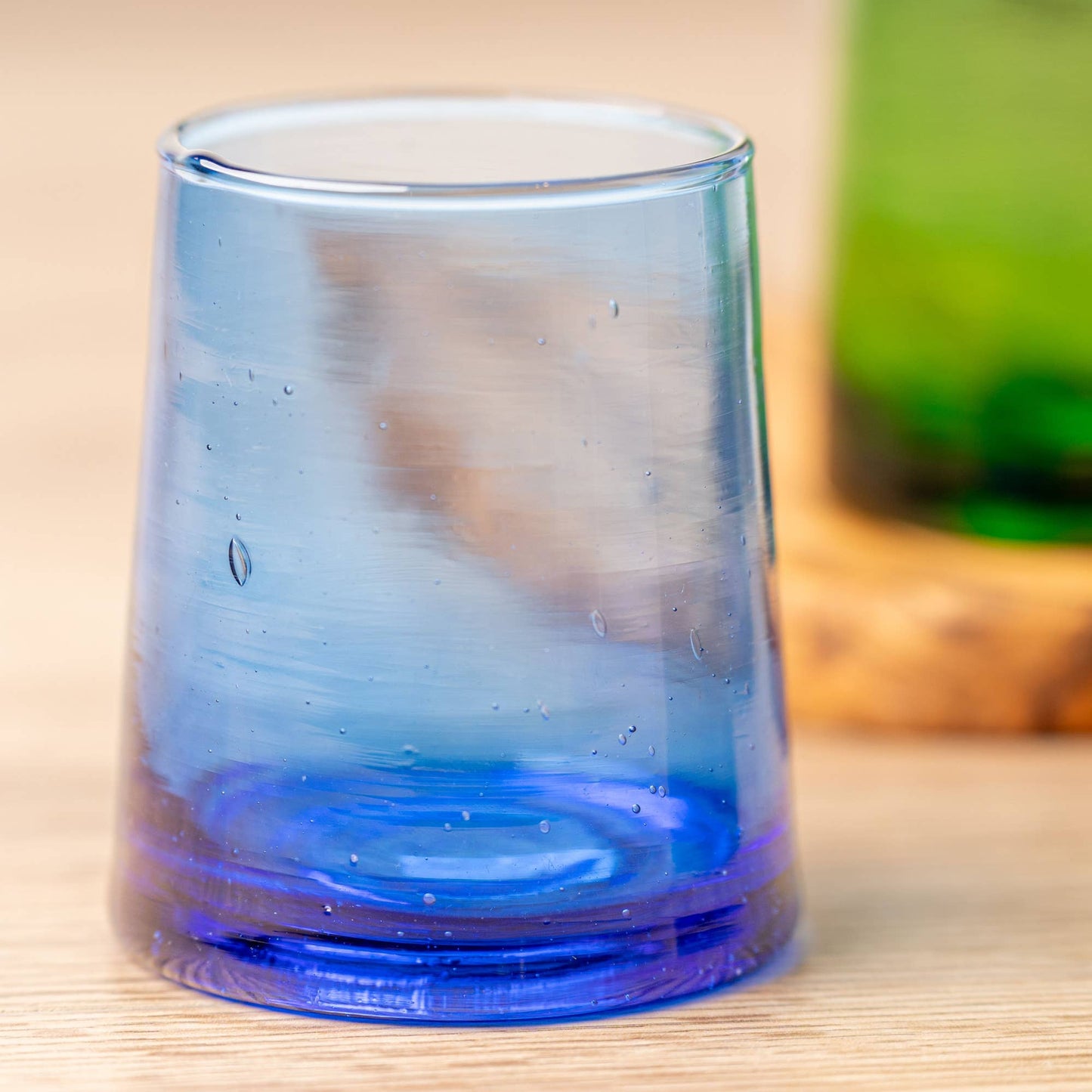 Moroccan Cone Glassware - Blue