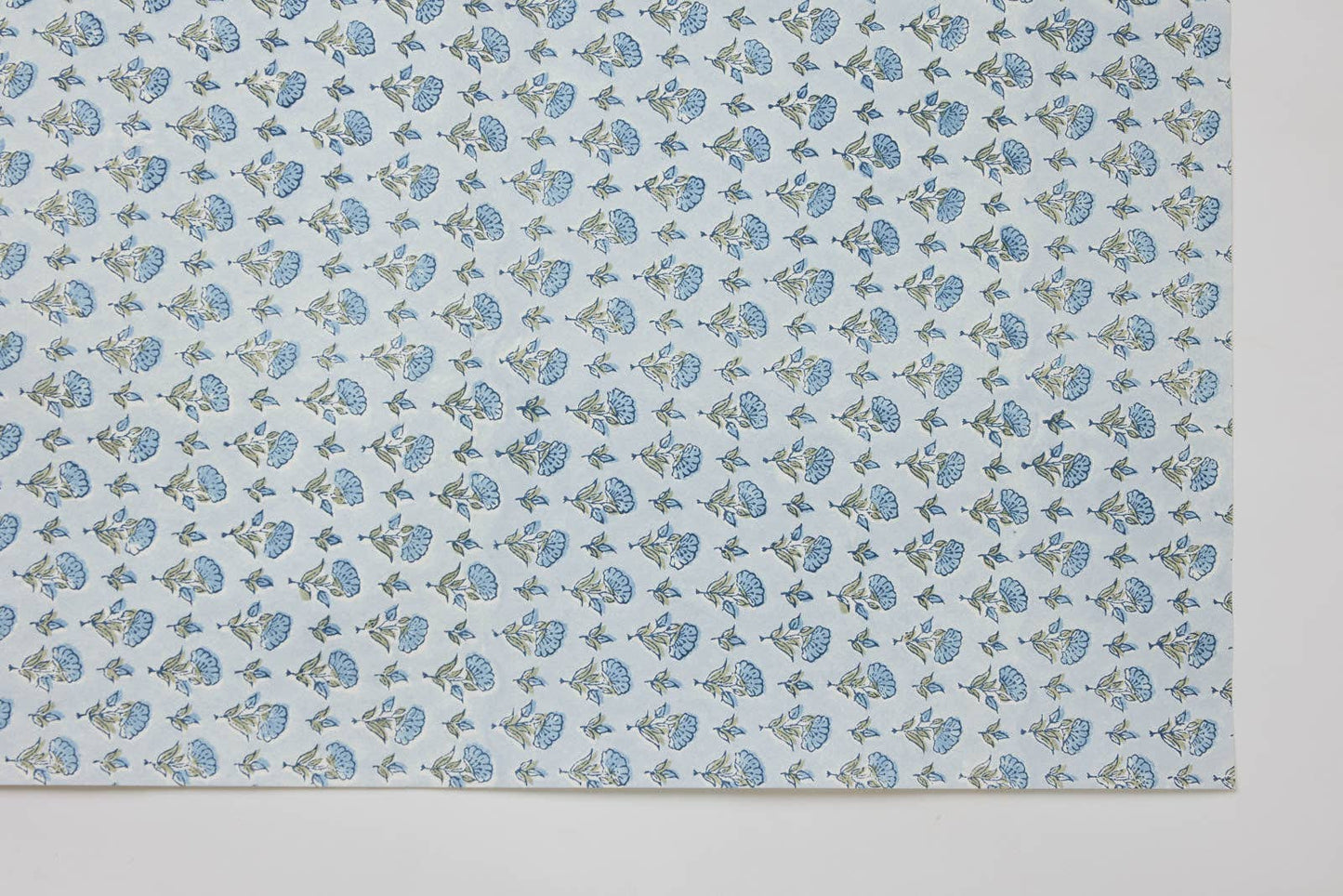 Ditsy Floral Blue Stone - Wrapping Paper