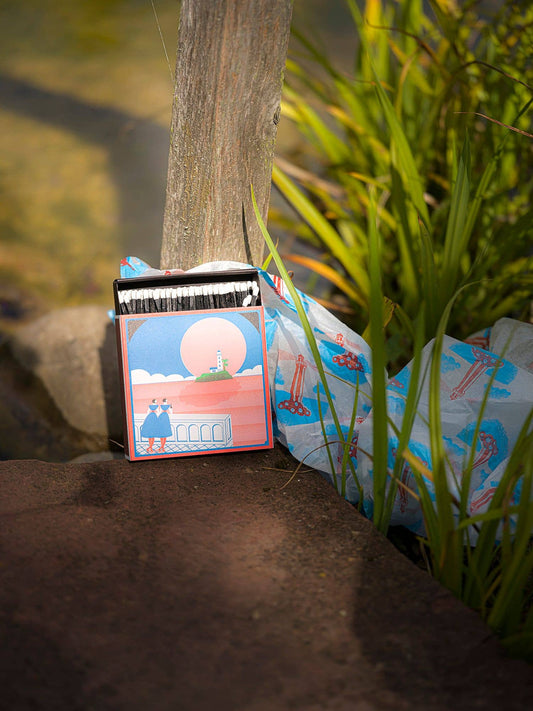 Lighthouse View | Square - Safety Matches