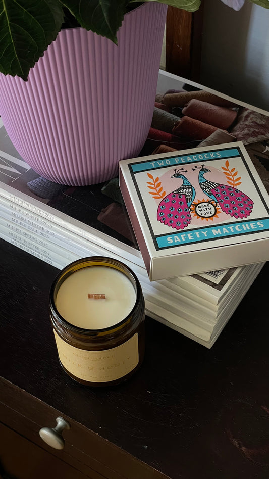 Two Peacocks | Safety Matches