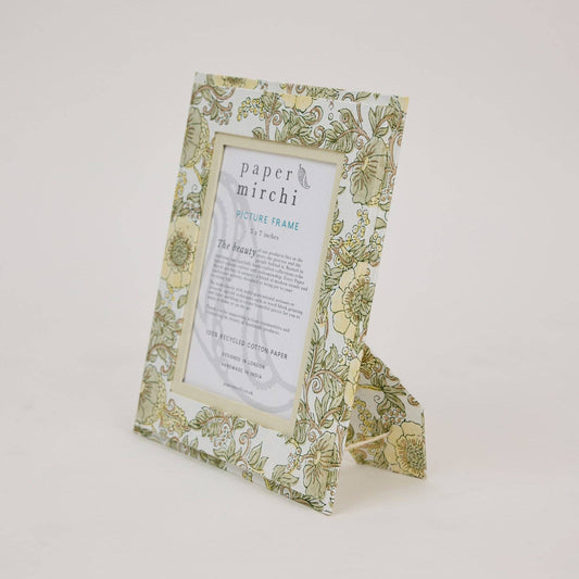 Wild Rose Buttercream Picture Frame