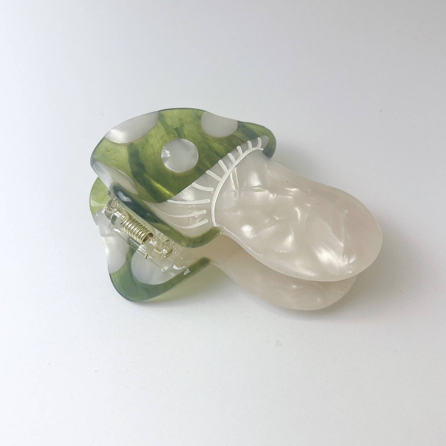 Woodland Mushroom Claw Clip - Large