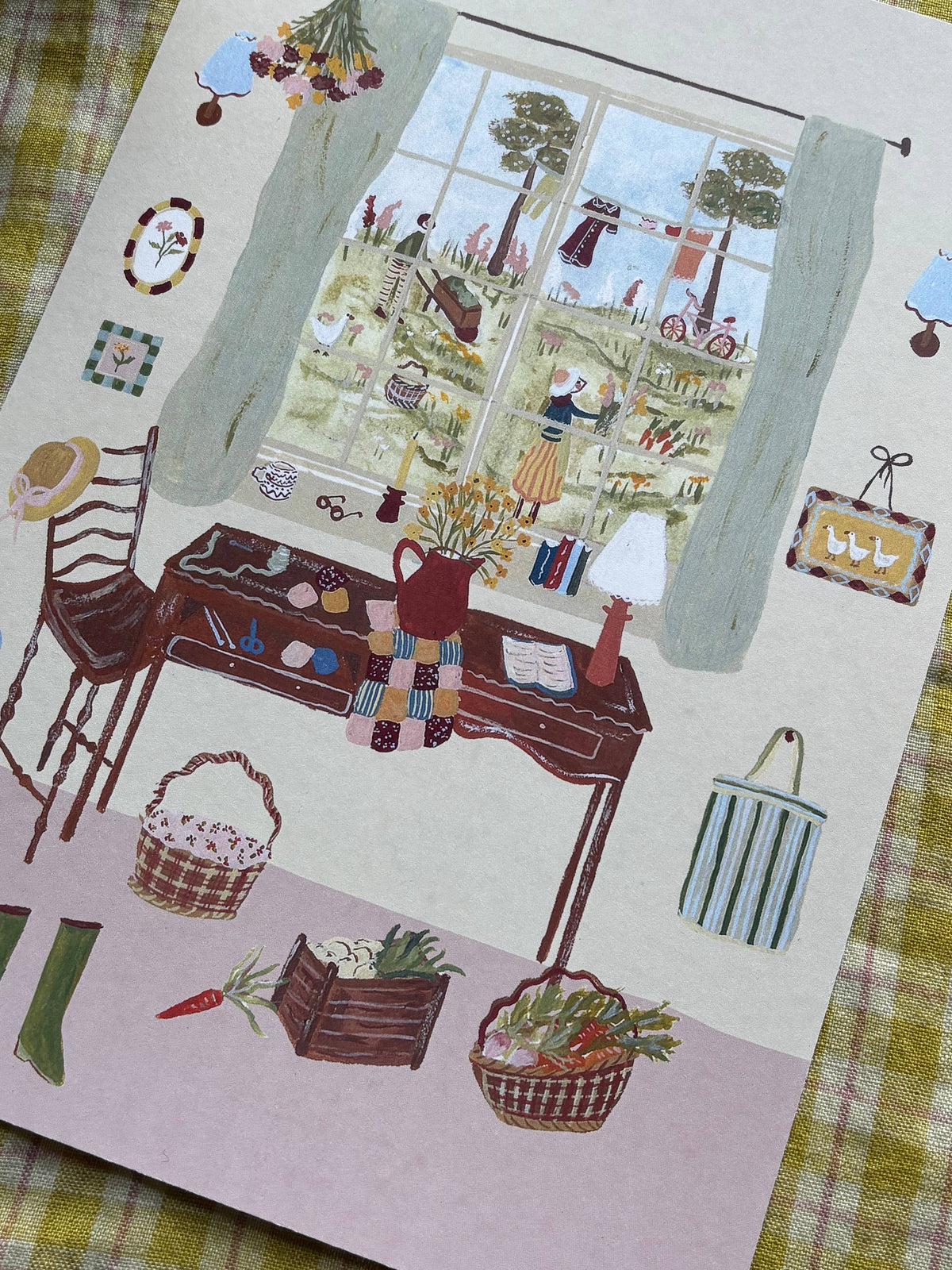 Patchwork Quilt | Art Print