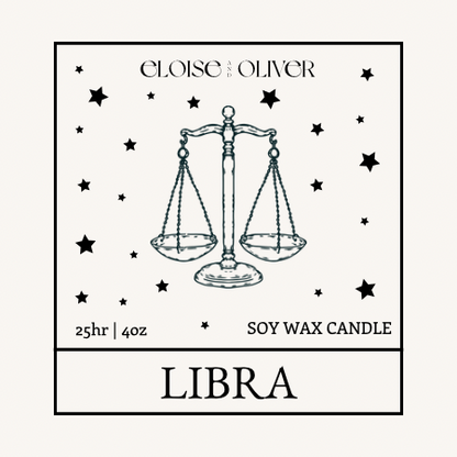 Zodiac Candles, 4oz