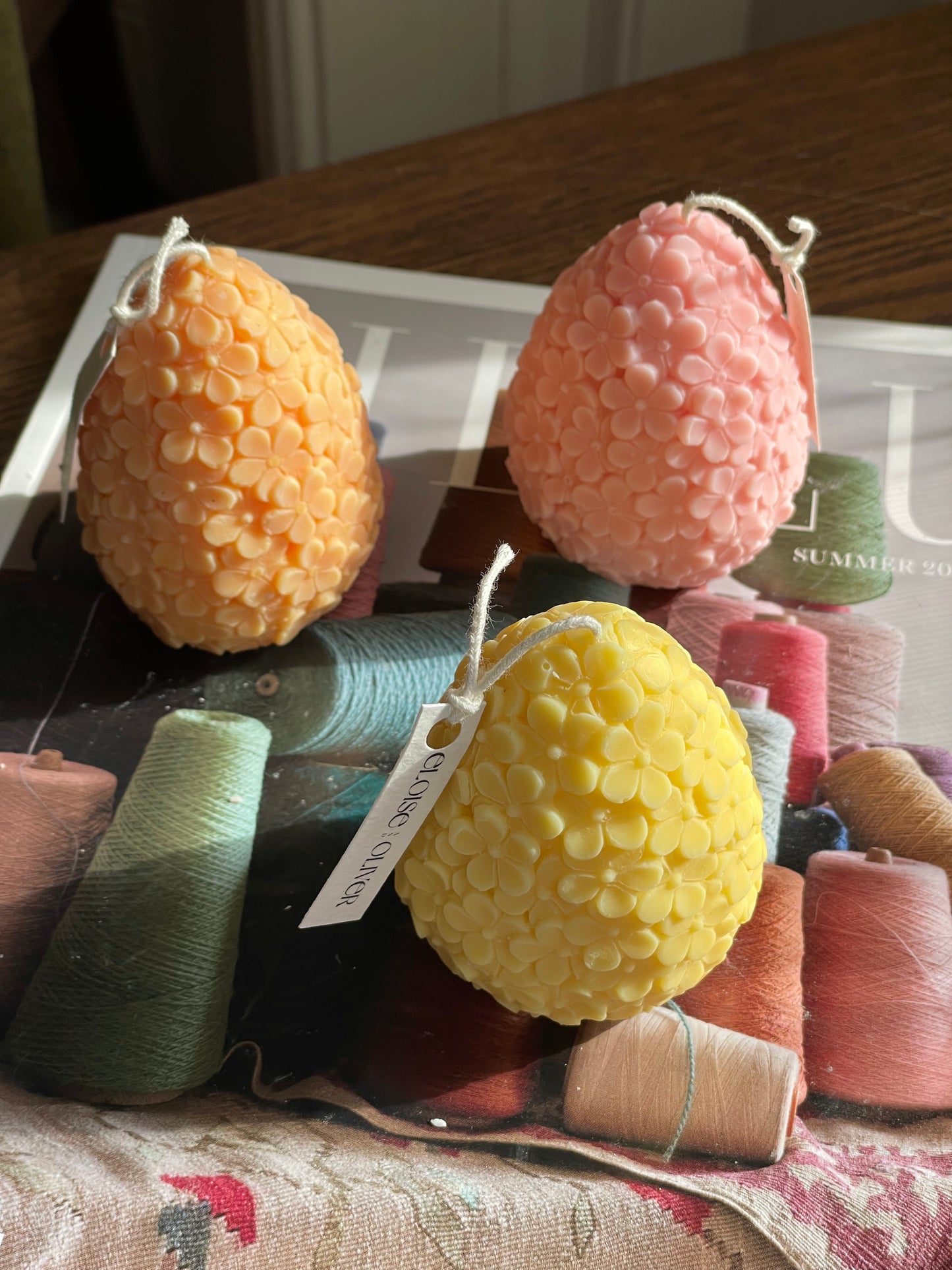 Floral Easter Egg