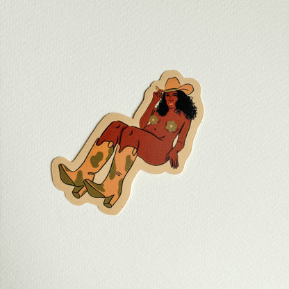 Assorted Cowgirl Stickers