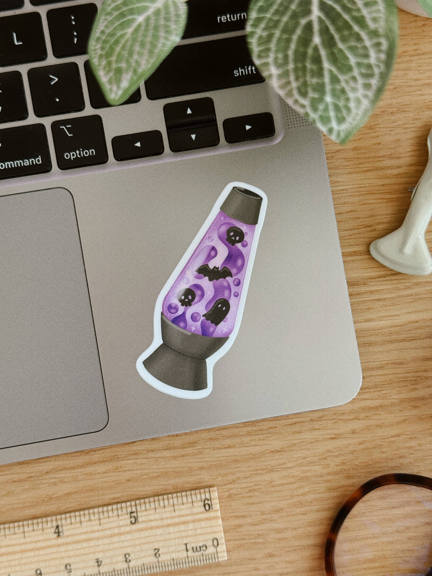 Spooky Lava Lamp Vinyl Sticker