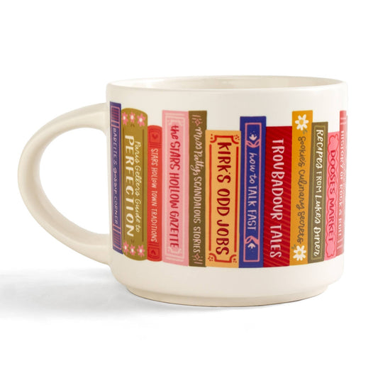 Stars Hollow Bookshelf Large Mug