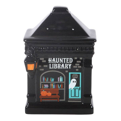 Haunted Library Halloween Oil Burner