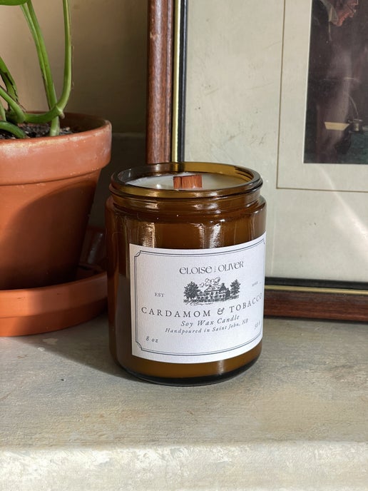 8oz Classic Amber Candle