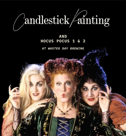 Candlestick Painting 👻 Oct 26th