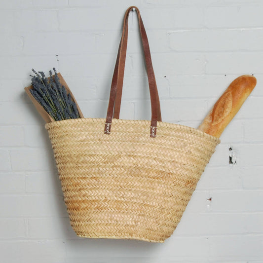 Straw Shoulder Market Bag