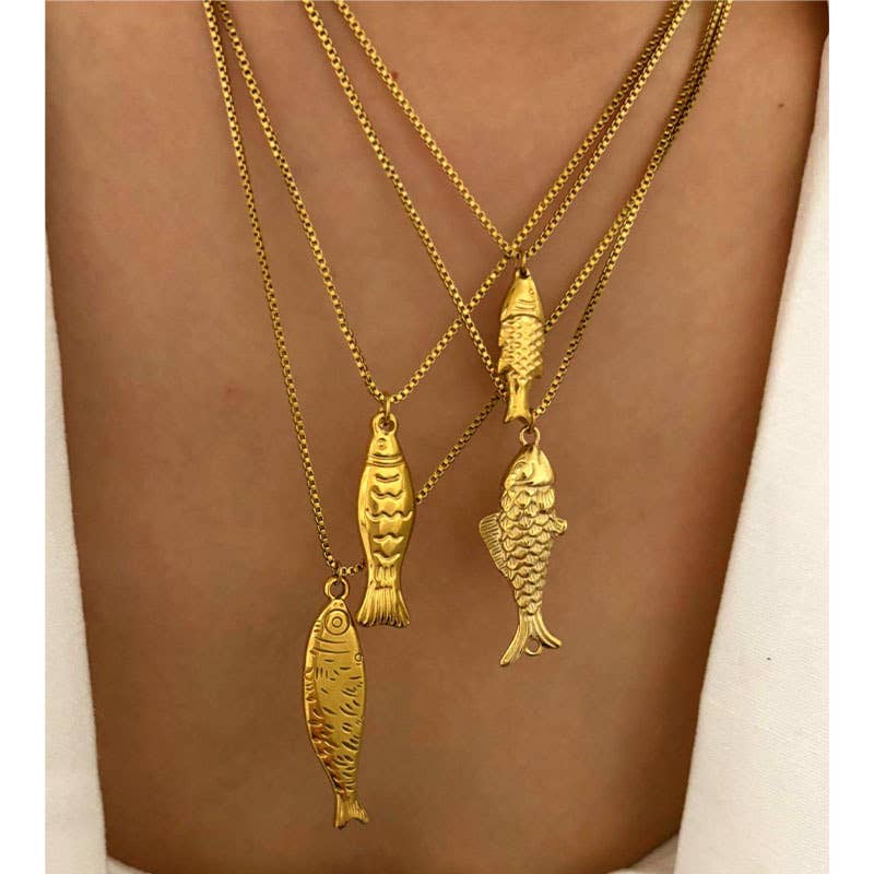 Sardine Statement Necklace