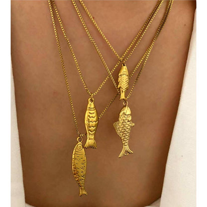 Sardine Statement Necklace