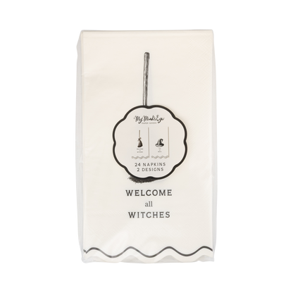 Welcome Witches Dinner Napkin Set