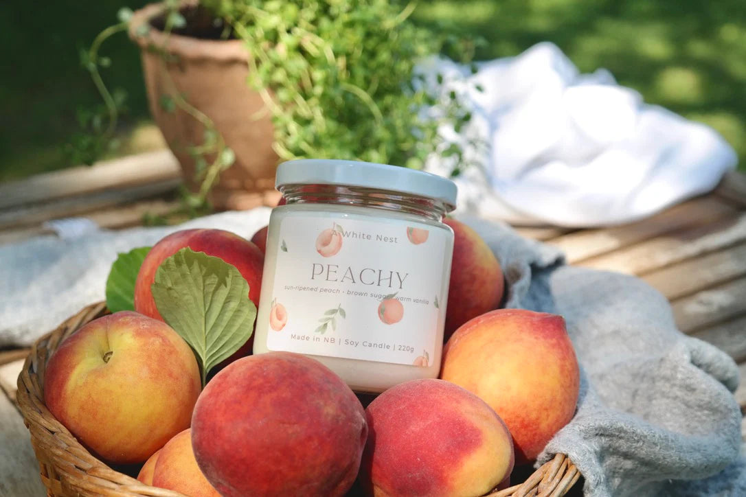Peachy 8oz Soy Candle