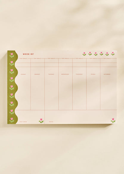 Garden Border Weekly Planner