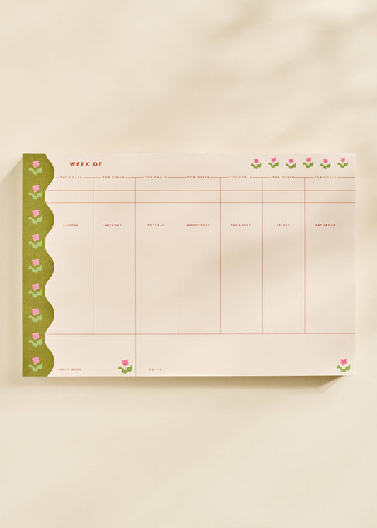 Garden Border Weekly Planner