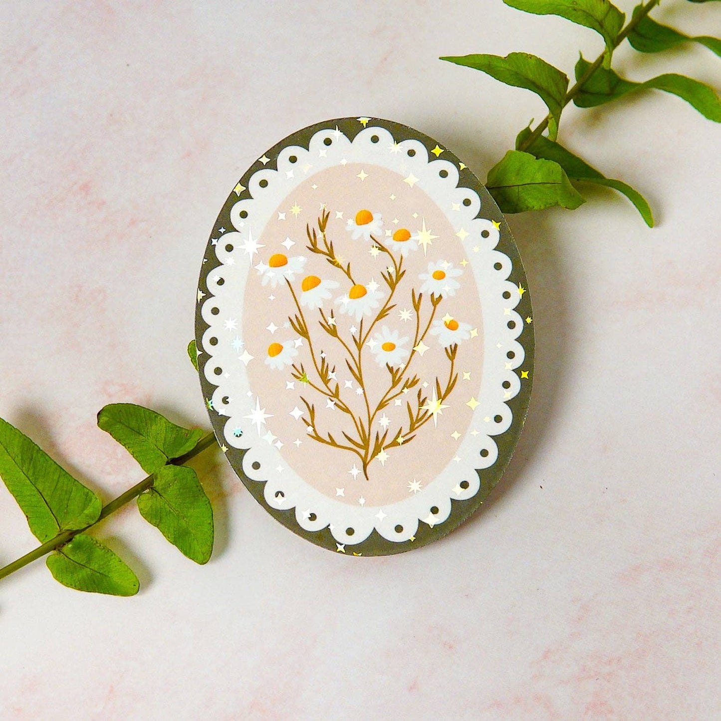 Chamomile Calm Sticker