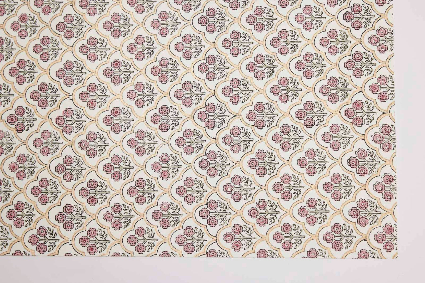 Trellis Pink Earth Wrapping Paper