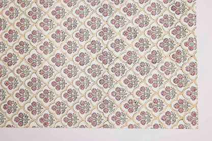 Trellis Pink Earth Wrapping Paper