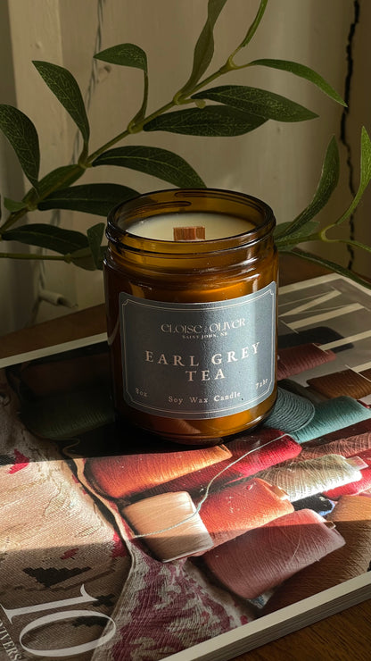 8oz Earl Grey Tea Scented Candle