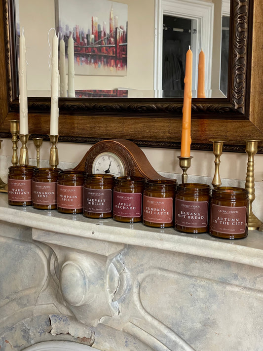 8oz Autumn Candles