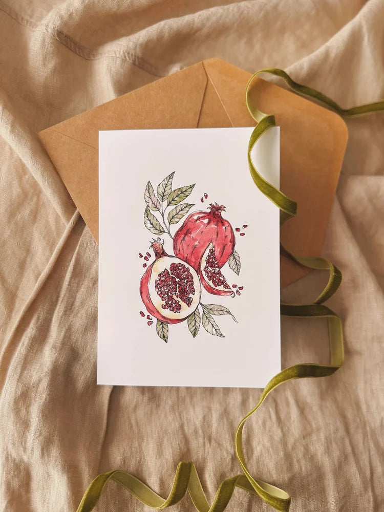Pomegranate Art Print (5x7)