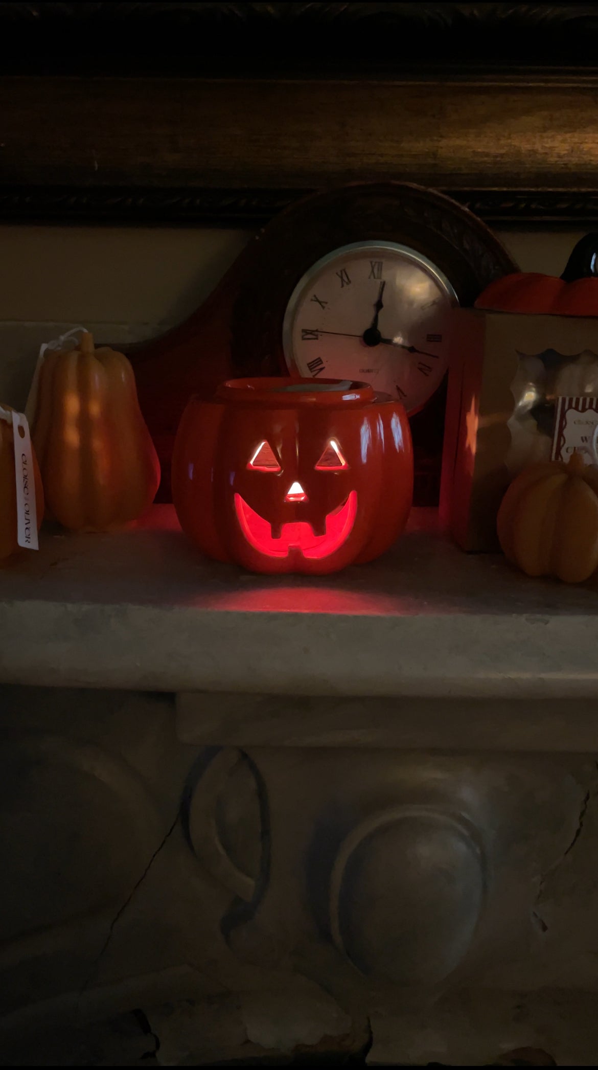 Jack-O-Lantern Wax Melter