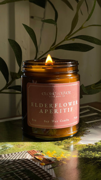 8oz Elderflower Aperitif Scented Candle